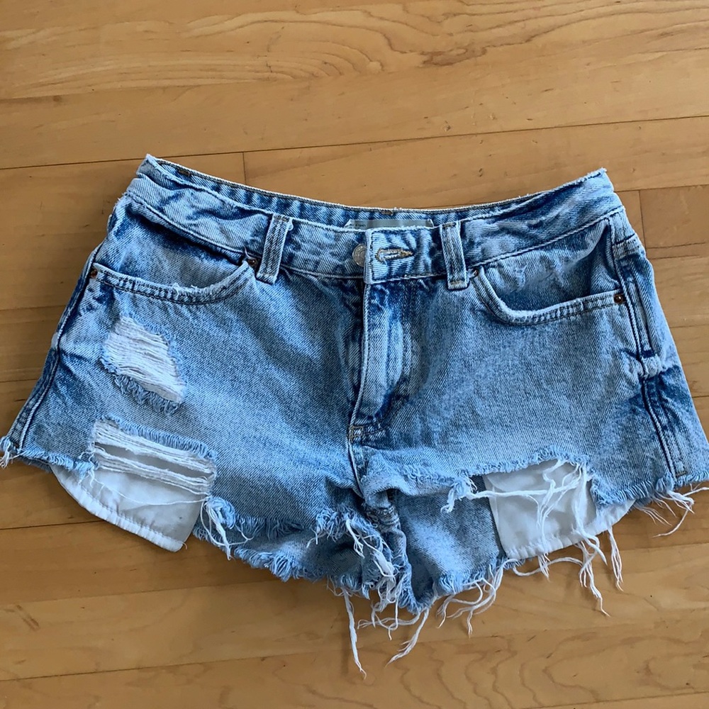 Topshop moto Cory Jean shorts